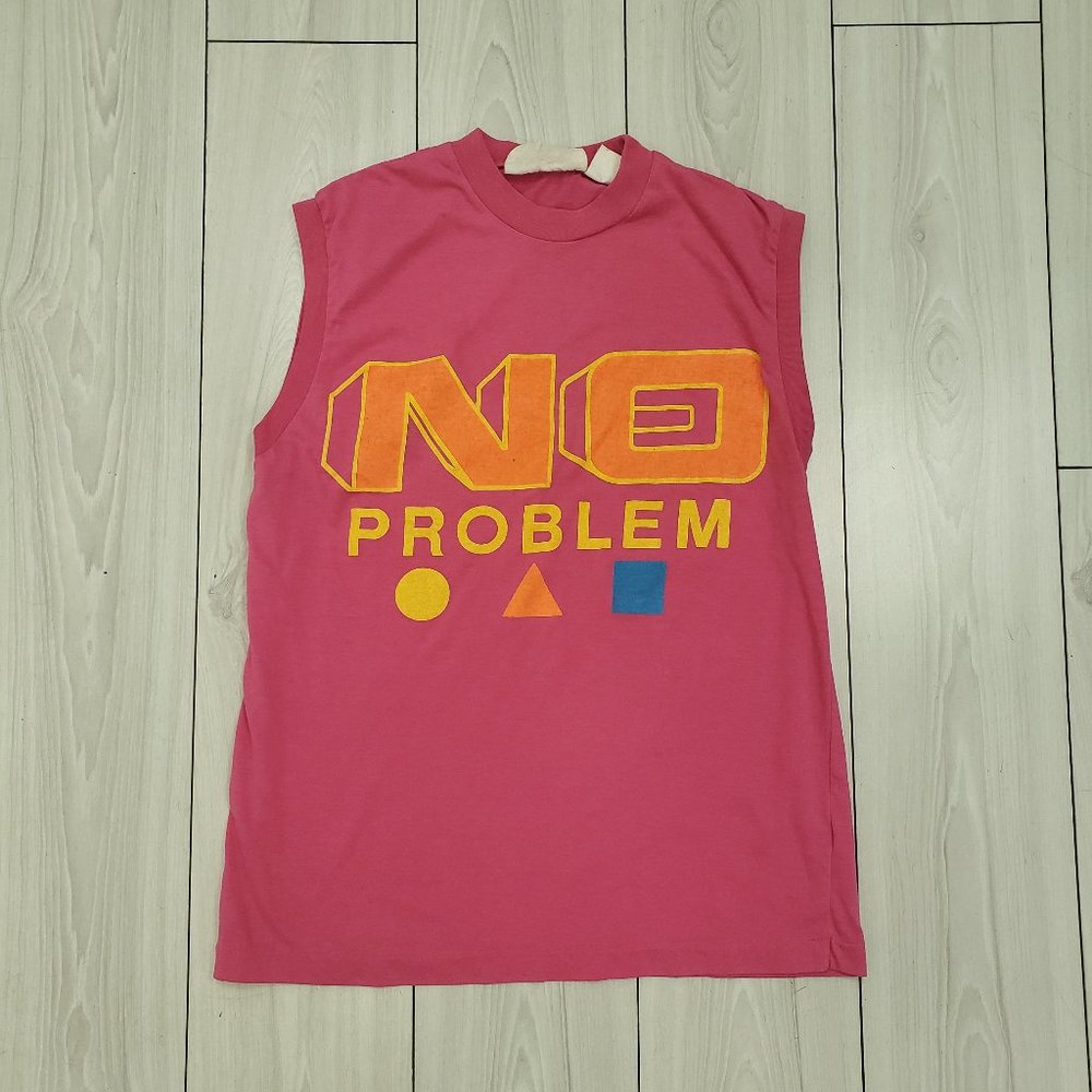 Vintage 1980s Printed Tank Top